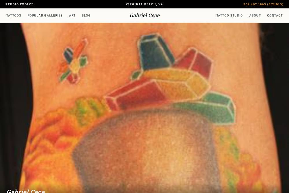Gabriel Cece website