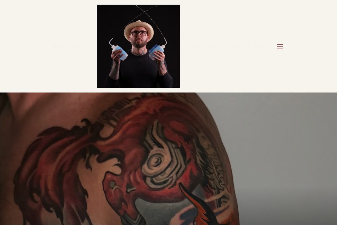 Jake Meeks' site — a distinct brand built in our visual builder, not a stock template.